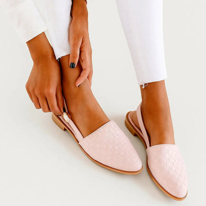 Soft Leather Daily Flat Shoes