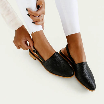 Soft Leather Daily Flat Shoes