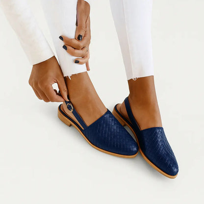 Soft Leather Daily Flat Shoes
