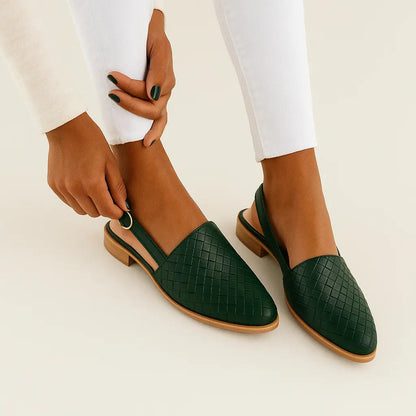 Soft Leather Daily Flat Shoes