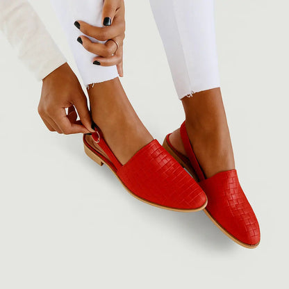 Soft Leather Daily Flat Shoes