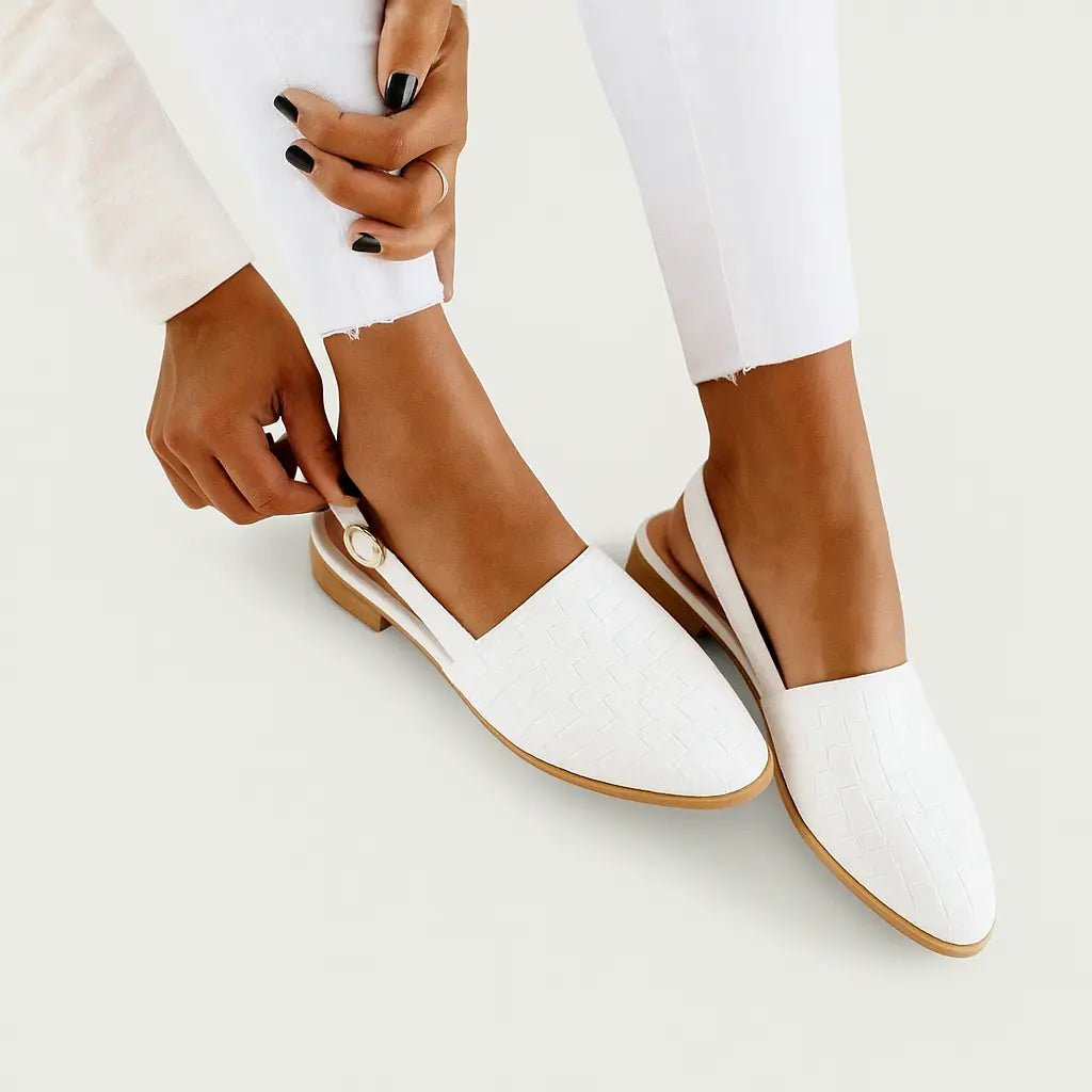 Soft Leather Daily Flat Shoes