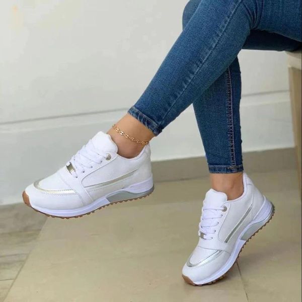 Casual Women's Lace Sneakers for Daily Wear