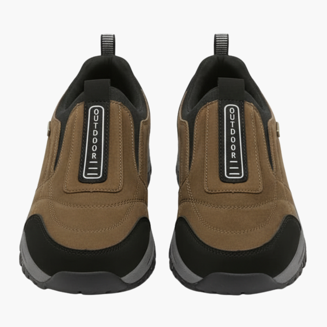 Comfortable Mens Hiking Slip On Shoes - Vossary