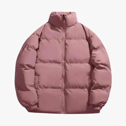 Warm Padded Men's Zip Up Parka Jacket - Vossary