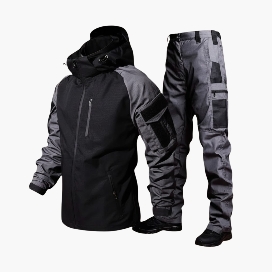 Waterproof Hiking Jacket and Pants Set for Men - Vossary