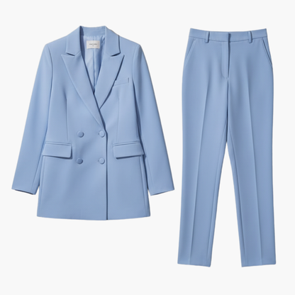 Ladies Business Jacket and Pant Set - Vossary