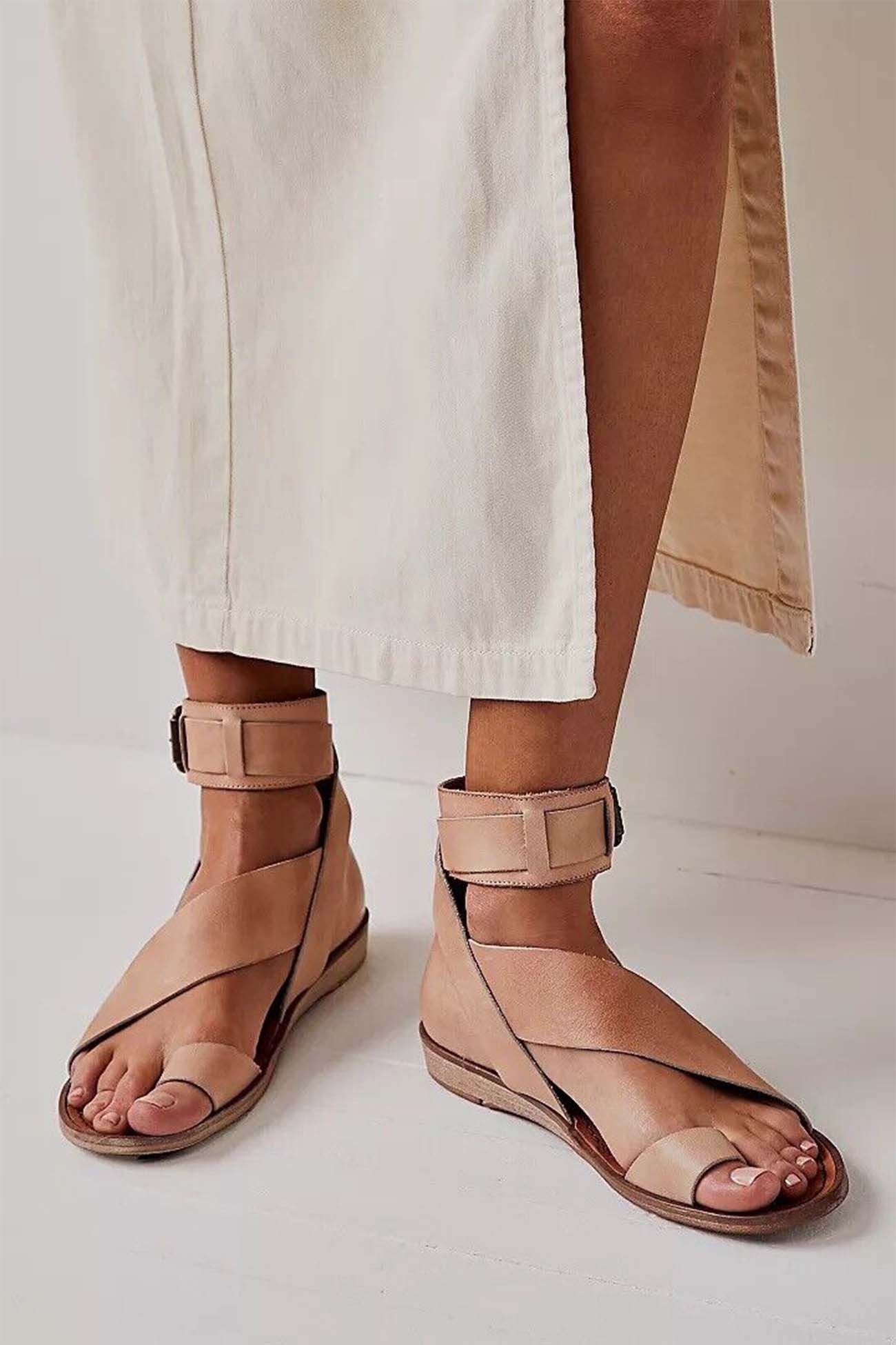 Comfortable Cross Strap Women's Sandals - EasyApparels