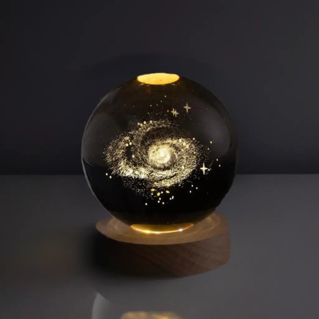 Colorful Glow Globe Night Light Lamp for Bedroom
