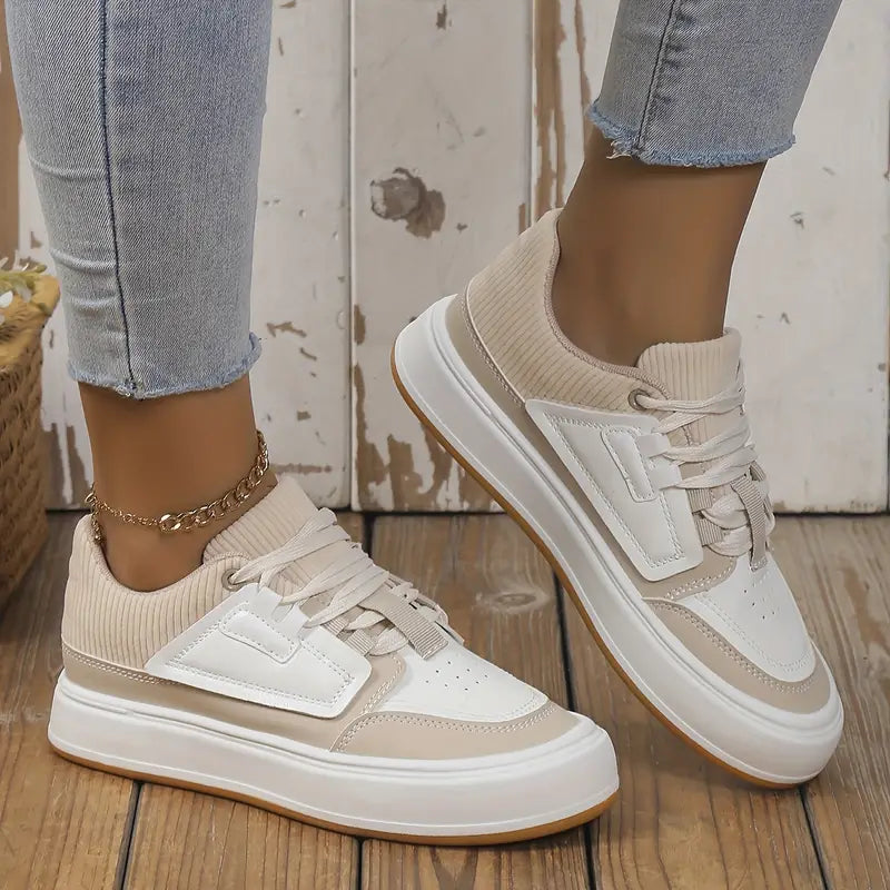 Soft Women's Knit Athletic Shoes - Comfortable sneakers - Vossary