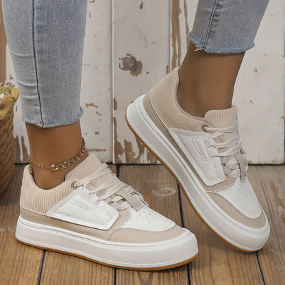 Soft Women's Knit Athletic Shoes - Comfortable sneakers - Vossary