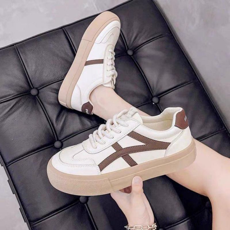 Soft Leather Lace Up Women's Shoes