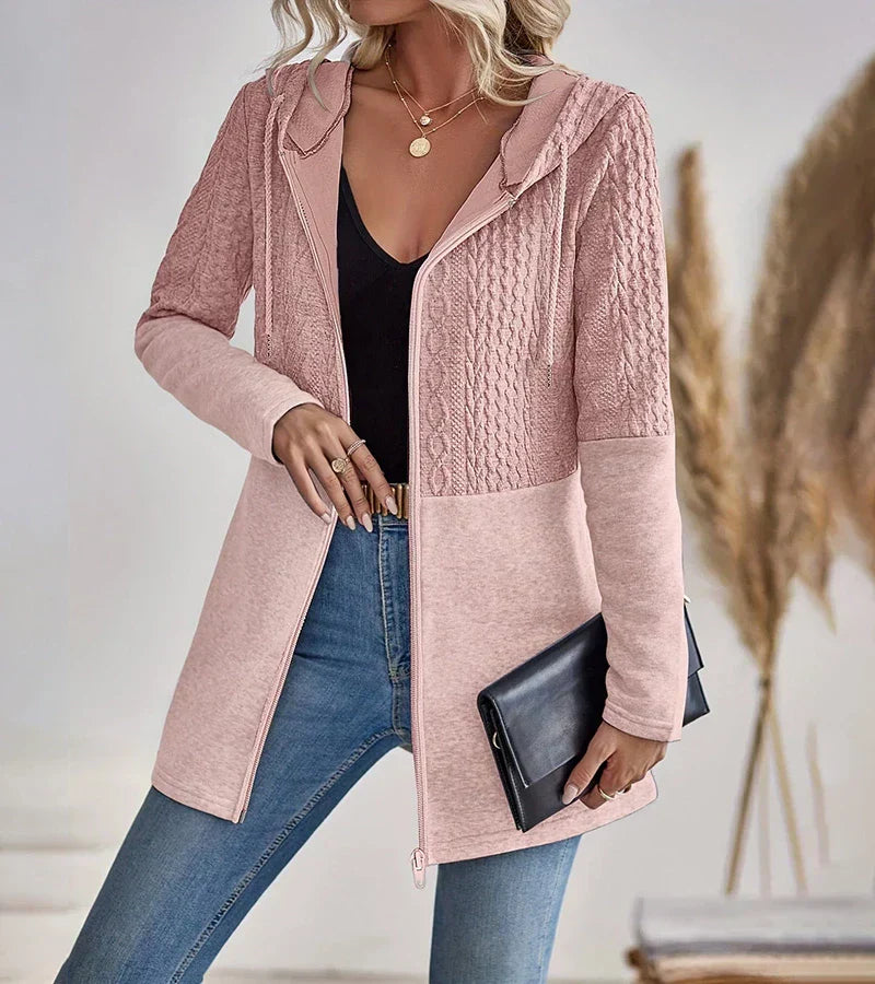 Classic Zip Up Hooded Sweatshirt