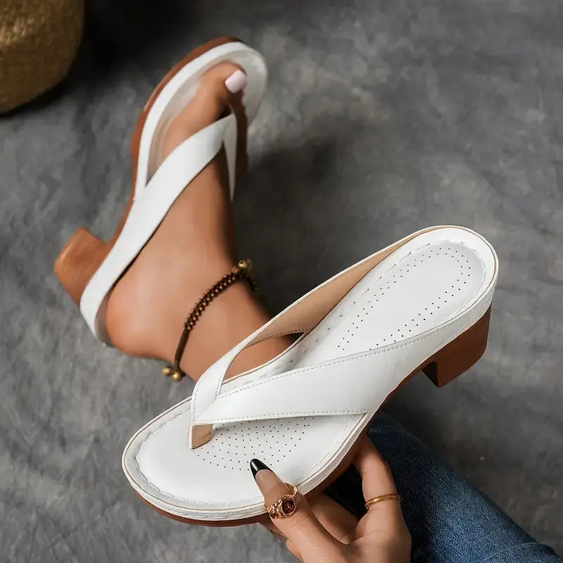 Comfortable Arch Support Heel Sandals