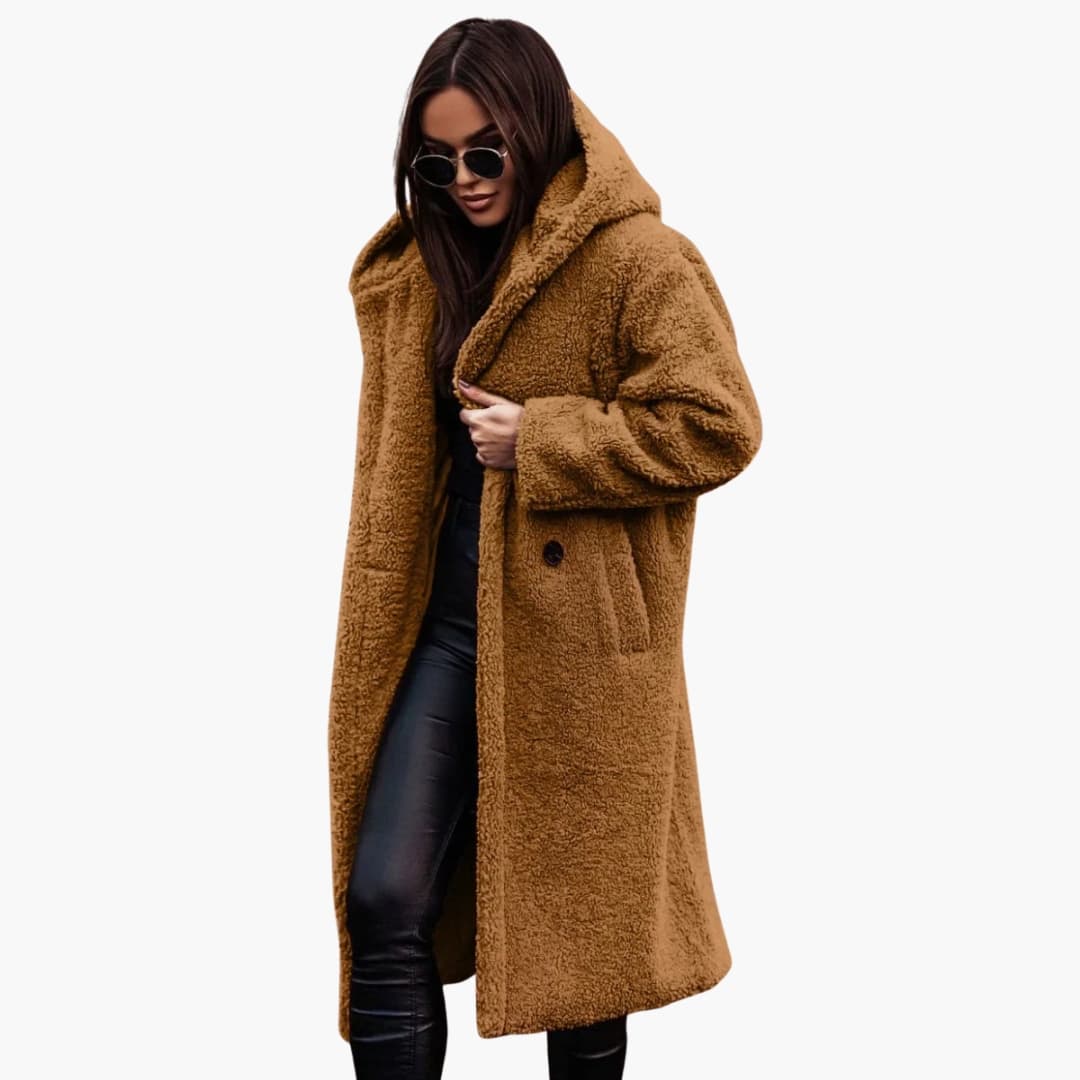 Ladies Waterproof Parka with Zip Front