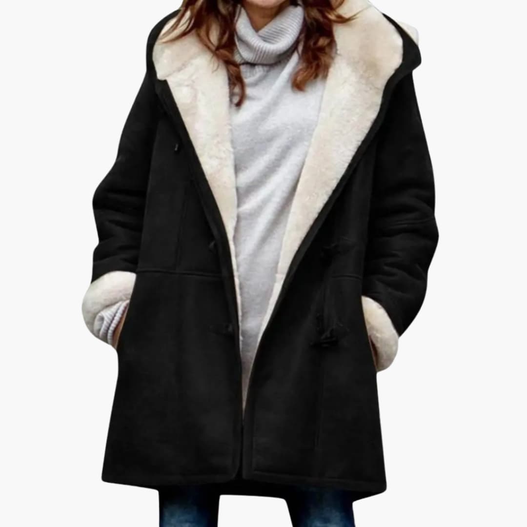 Ladies' Parka Jacket - Zip Up Front Design