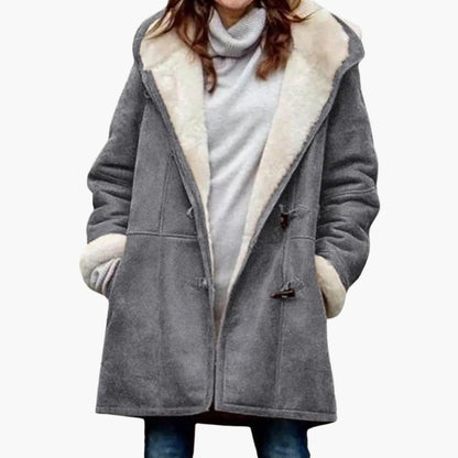 Ladies' Parka Jacket - Zip Up Front Design
