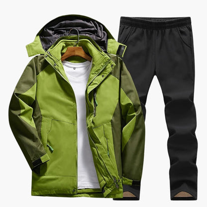 Ladies Waterproof Hoodie Jacket Set