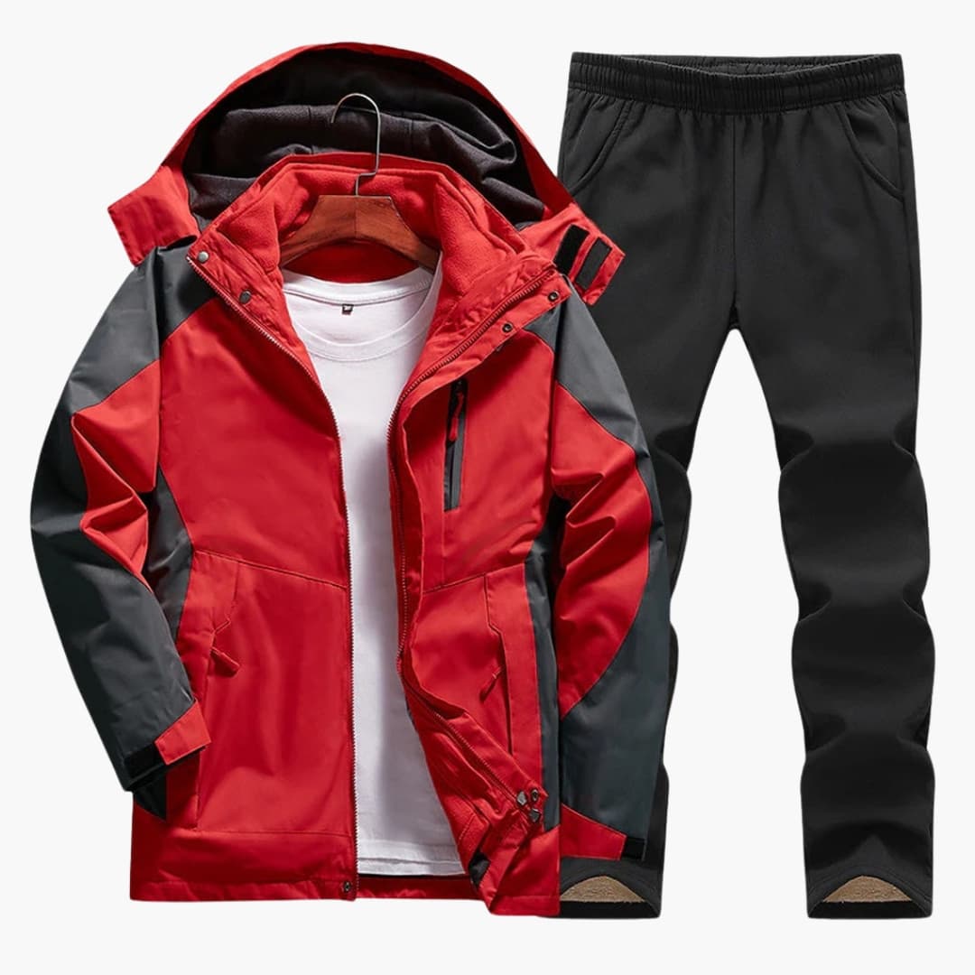 Ladies Waterproof Hoodie Jacket Set