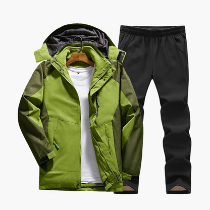 Waterproof Women's Hiking Jacket and Pants Set