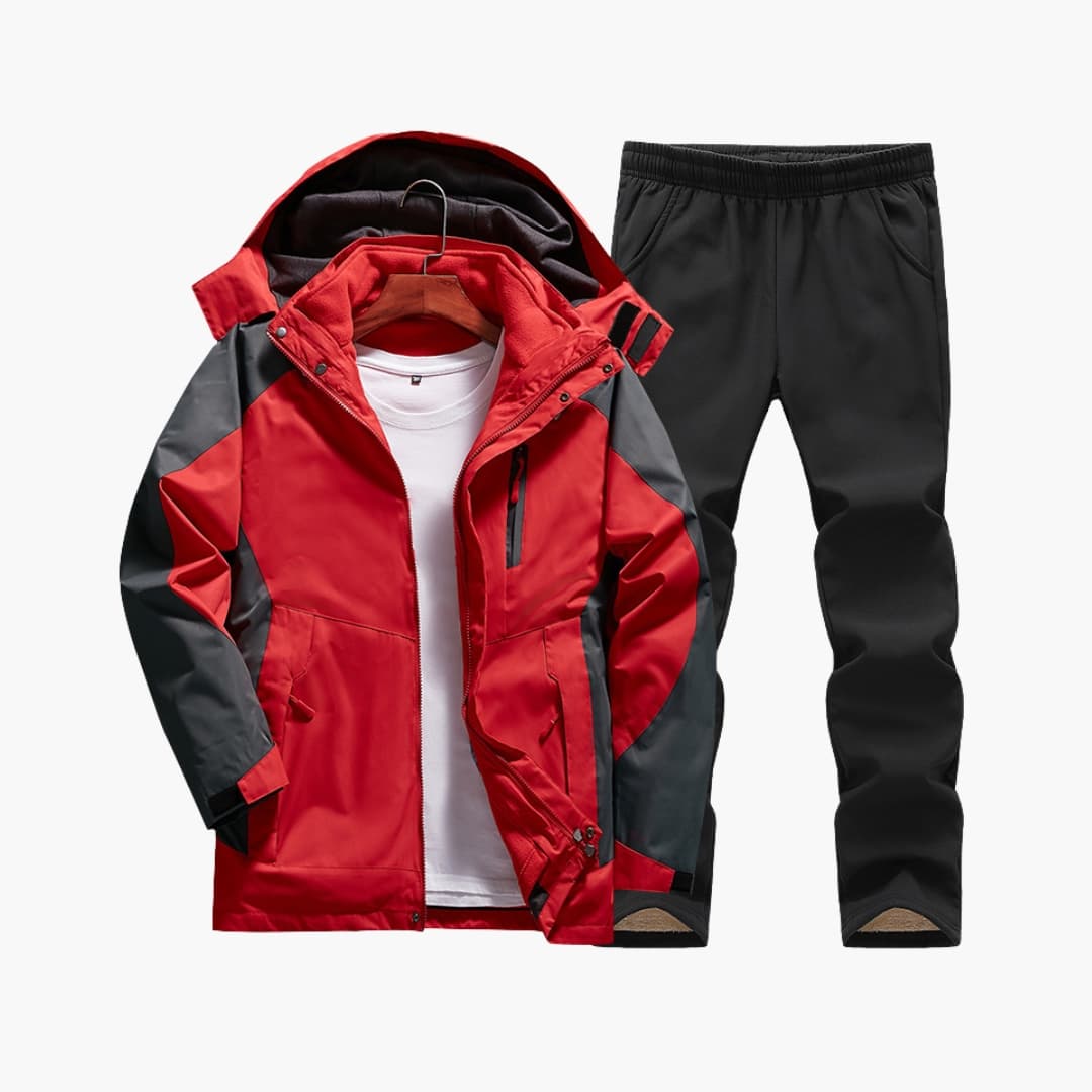 Waterproof Women's Hiking Jacket and Pants Set