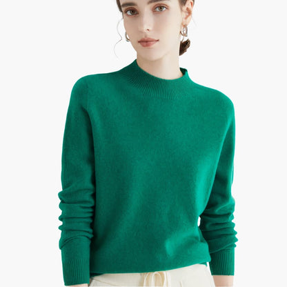 Cozy Crew Neck Women's Knit Sweater