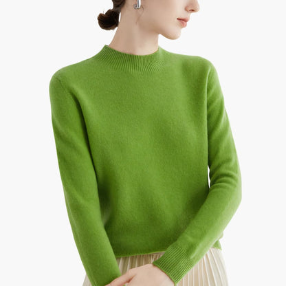 Cozy Crew Neck Women's Knit Sweater