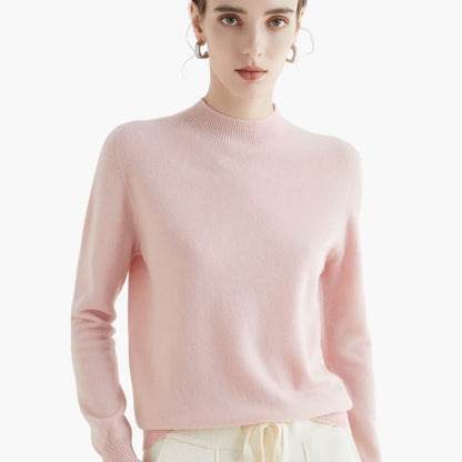 Cozy Crew Neck Women's Knit Sweater
