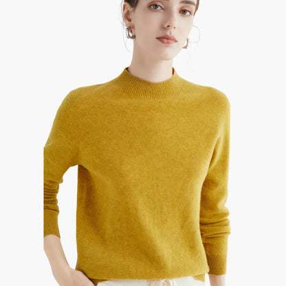 Cozy Crew Neck Women's Knit Sweater