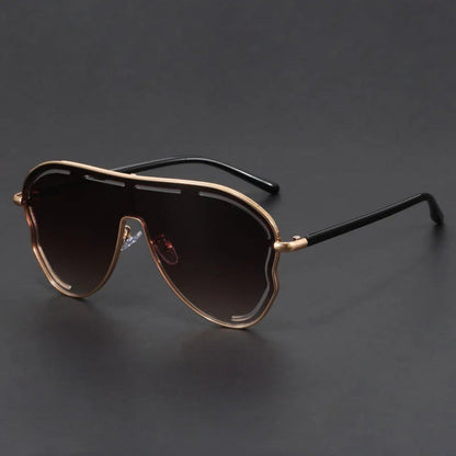 Trendy Pilot Shades Sunglasses