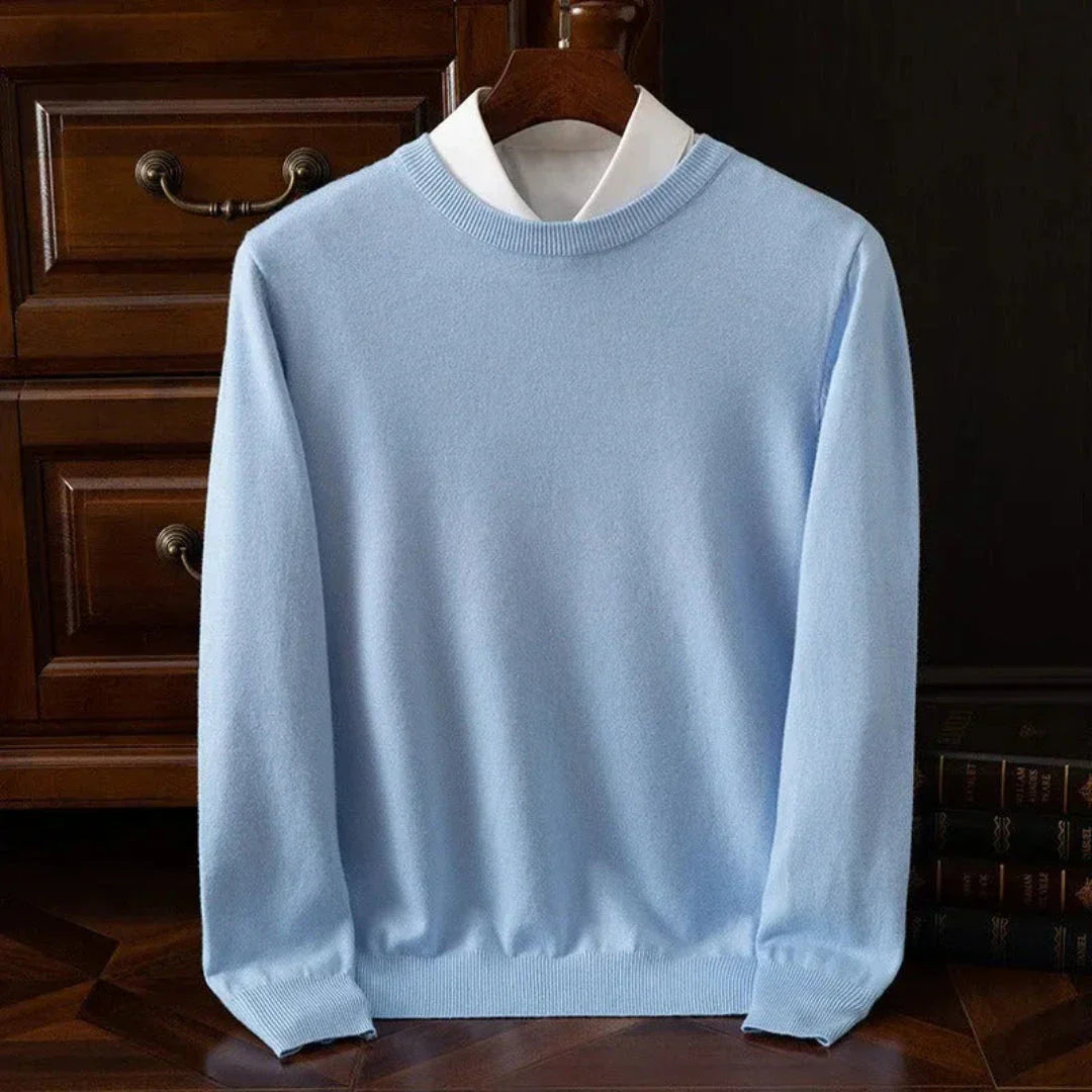 Soft Crew Neck Cashmere Jumper - EasyApparels