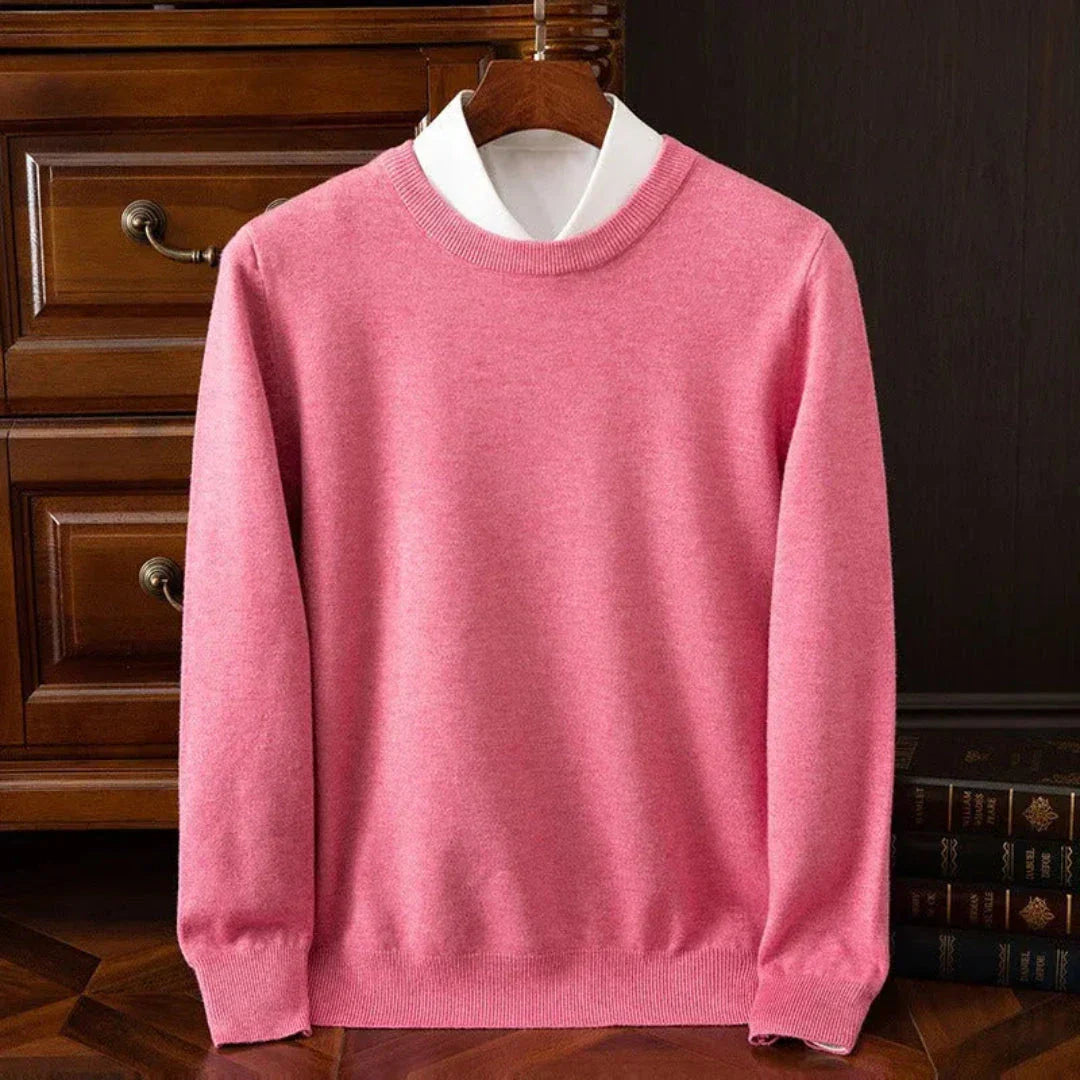 Soft Crew Neck Cashmere Jumper