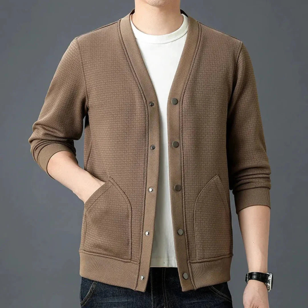 Timeless V-Neck Sweater Cardigan - EasyApparels