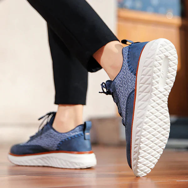 Premium Synthetic Leather Sneakers