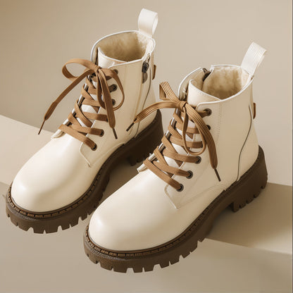Warm Insulated Military Style Boots