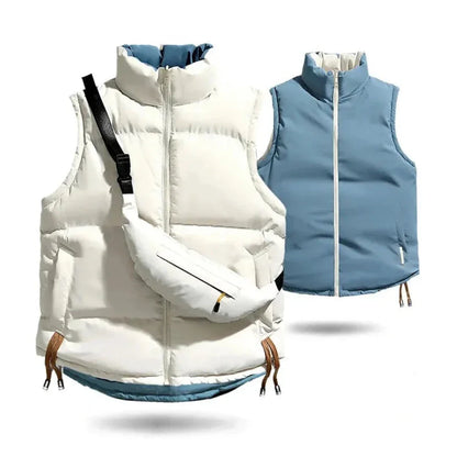 Reversible Two-Sided Puffer Vest - EasyApparels