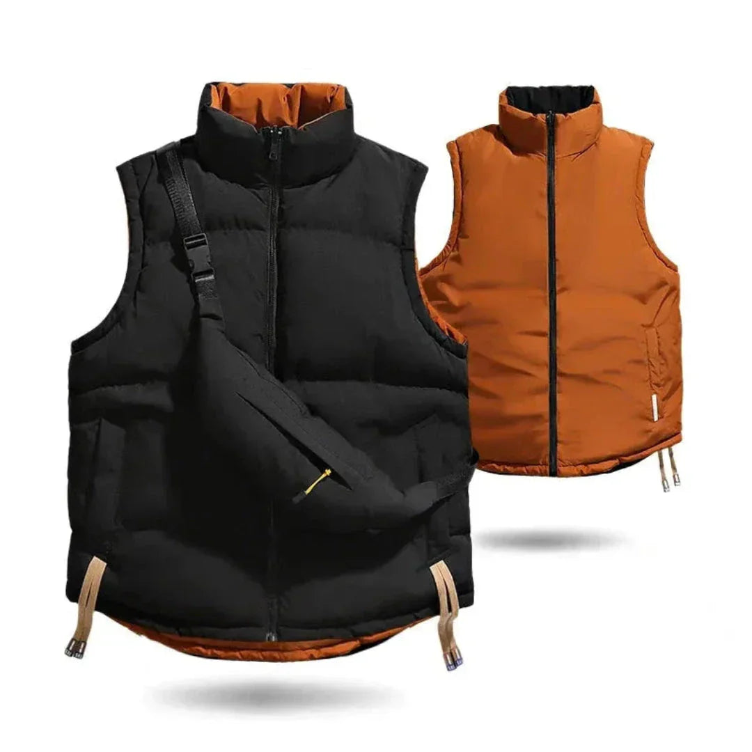 Reversible Two-Sided Puffer Vest