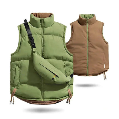 Reversible Two-Sided Puffer Vest