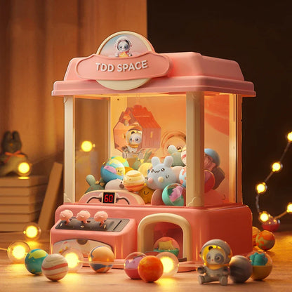 Compact Arcade Claw Game Machine for Kids