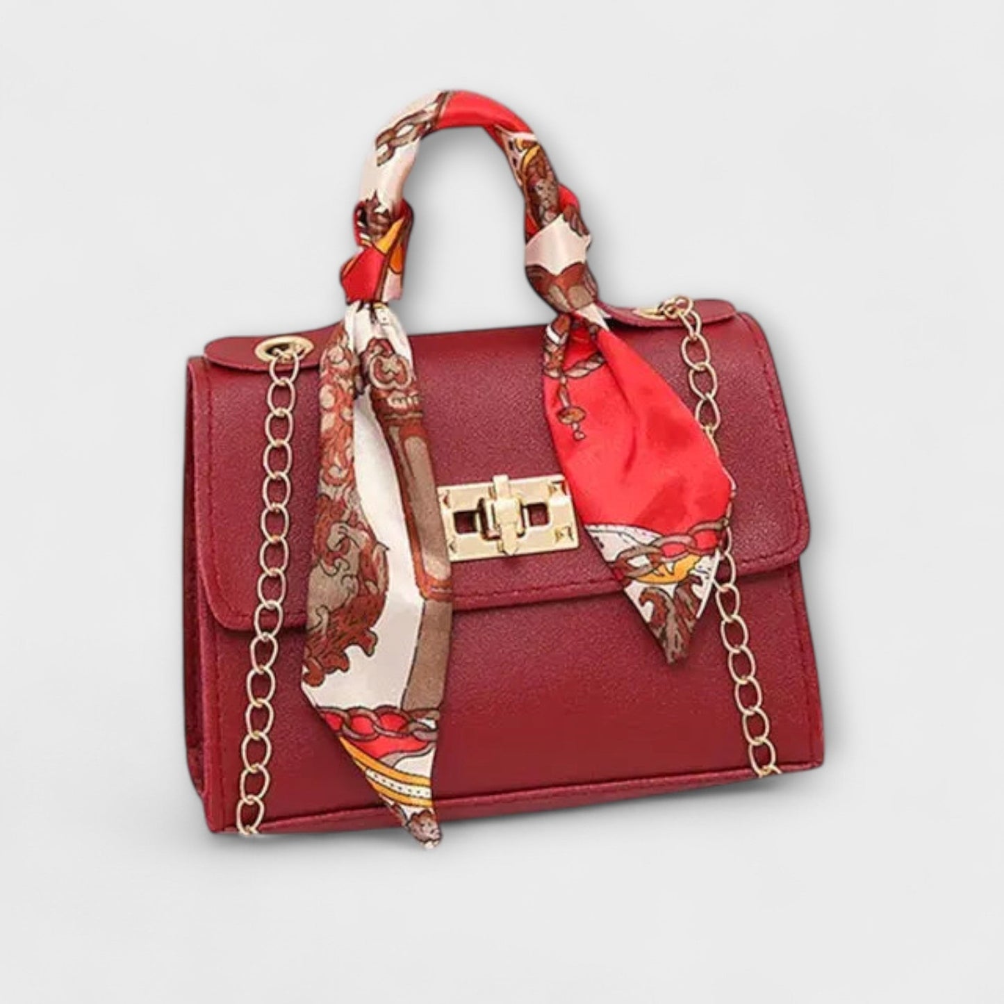 Chic Ladies Gold Chain Shoulder Bag