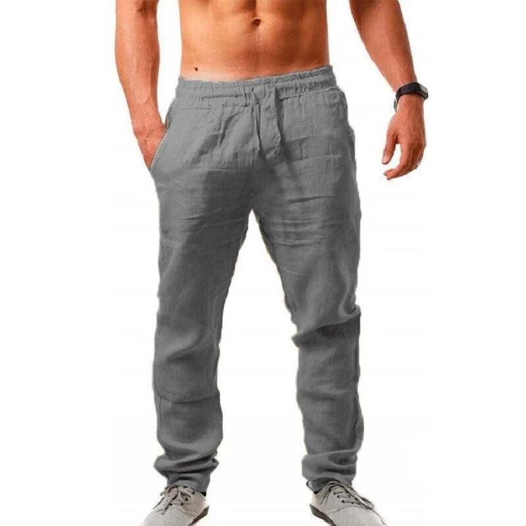 Comfortable Beige Summer Pants for Men