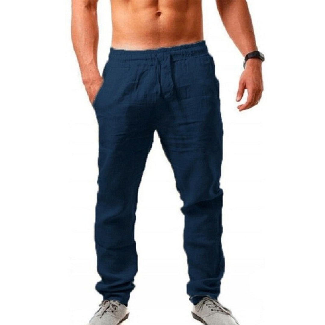 Comfortable Beige Summer Pants for Men