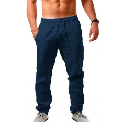 Comfortable Beige Summer Pants for Men