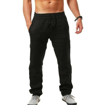 Comfortable Beige Summer Pants for Men
