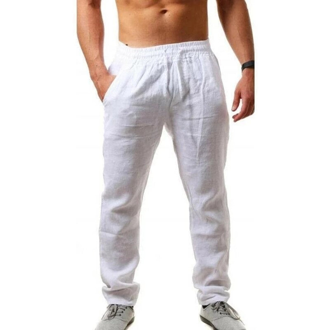 Comfortable Beige Summer Pants for Men