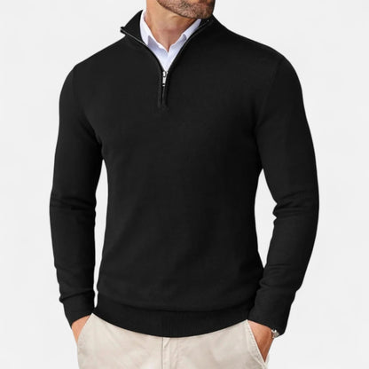 Comfy Classic Crew Neck Cotton Sweater - Luxicro