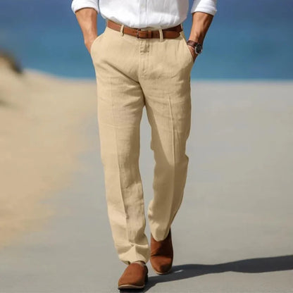 Lightweight Summer Linen Trousers