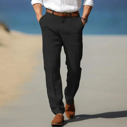 Lightweight Summer Linen Trousers
