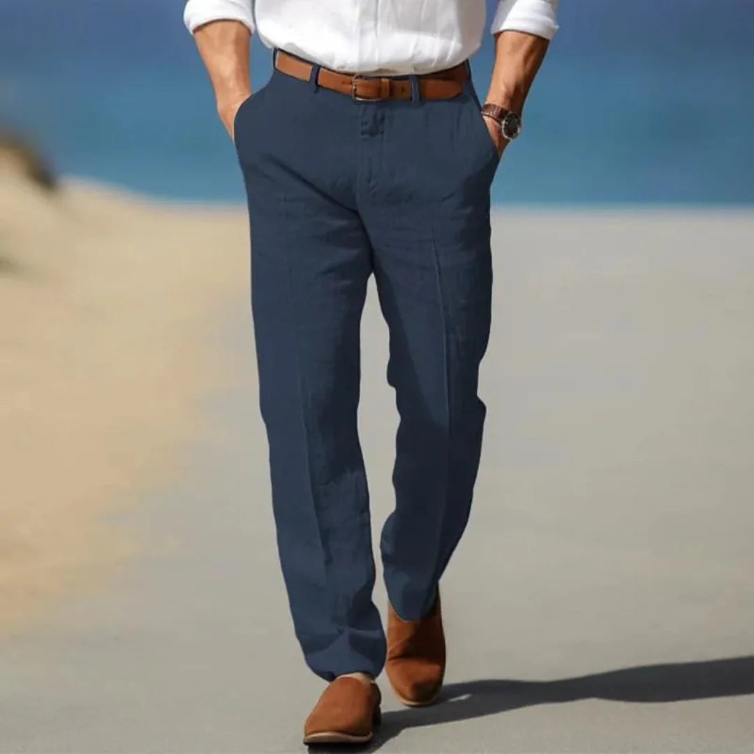 Lightweight Summer Linen Trousers