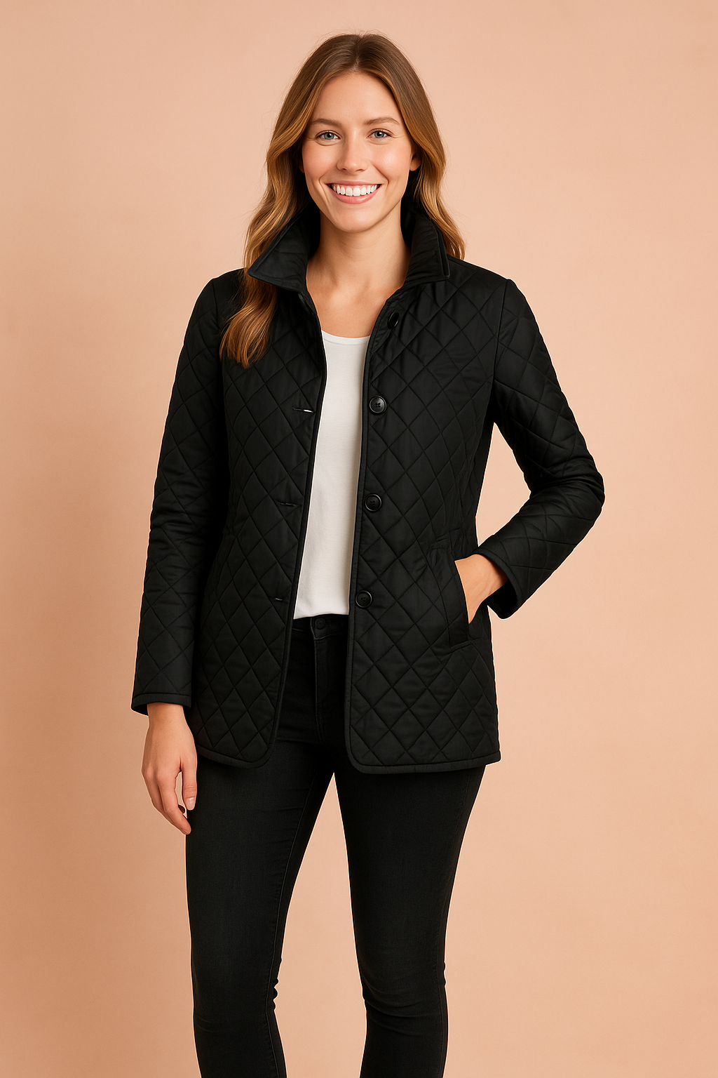 Elisara | Ladies' Warm Parka with Slim Fit